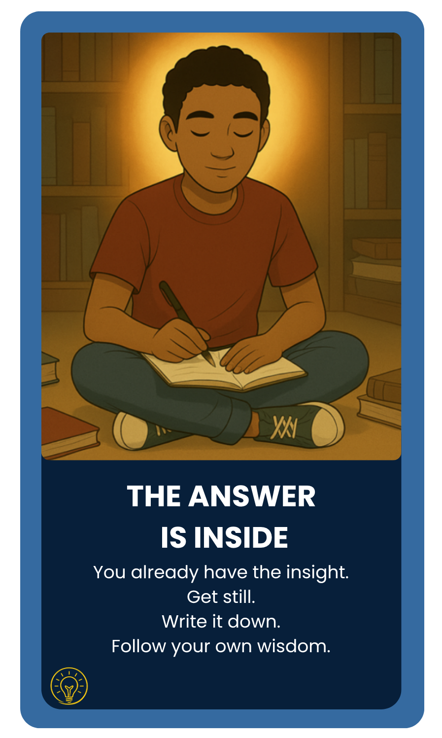Question the obvious
